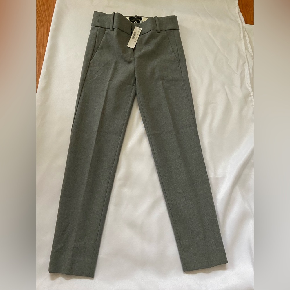 Jcrew slim crop pant